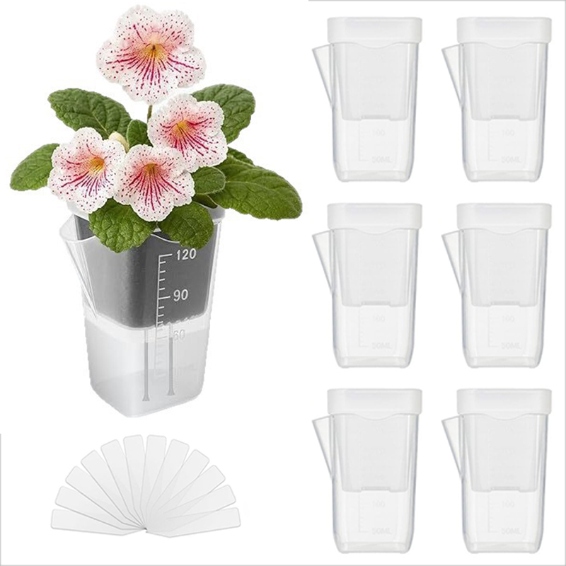 Hydroponic Grow Pod - 16/32 Pack Self-Watering Planters – Transparent