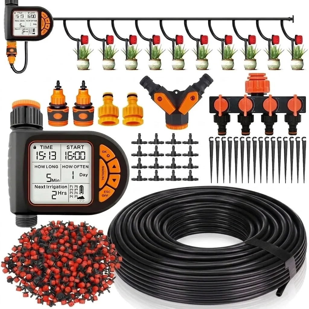 Smart Garden Water Timer - 20M Smart Garden Timer LCD Automatic