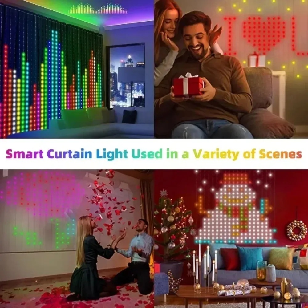 Outdoor LED Pixel Curtain Ligh - Smart Garden Outdoor review and price