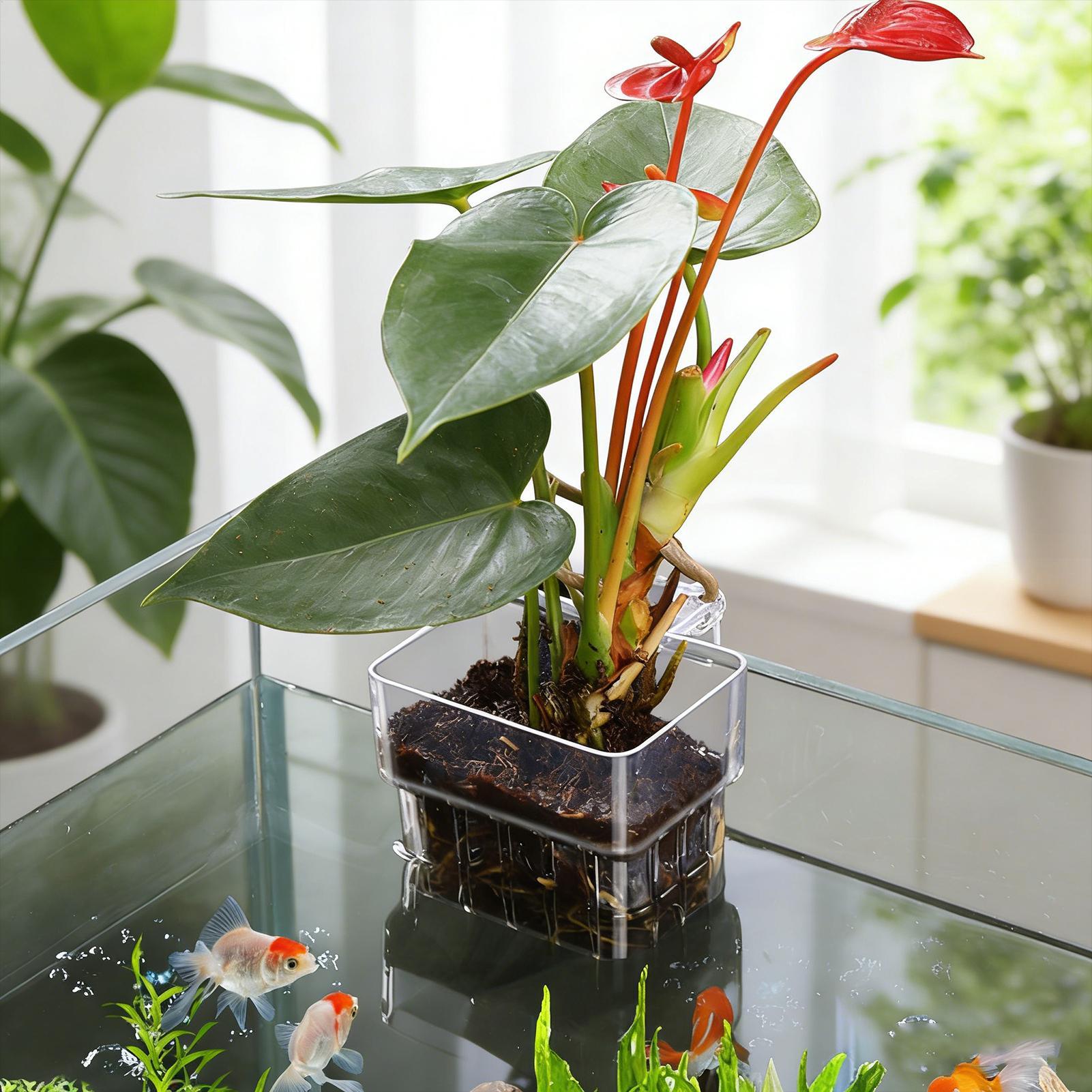 Transparent Hangable Aquarium  - Hydroponic Grow Pod review and price