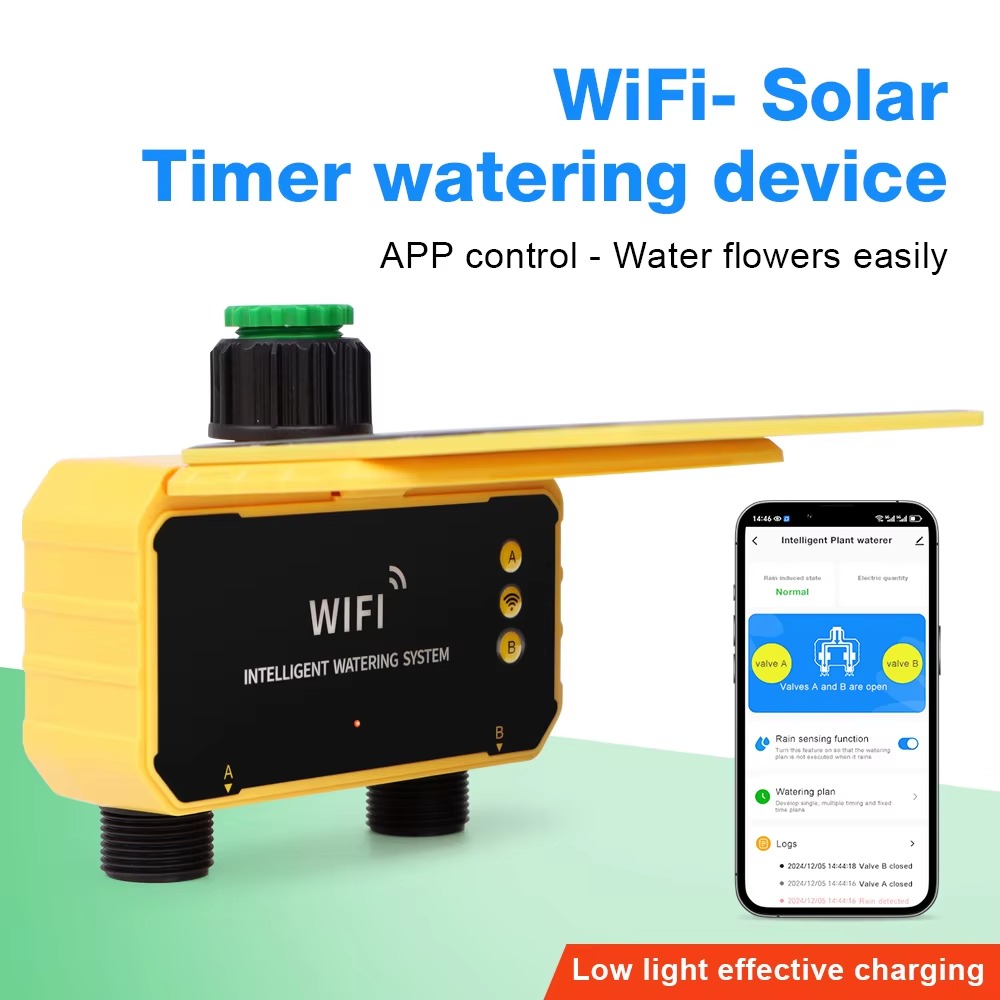 1/2 Outlets WIFI Solar Irrigat - Smart Garden Water Timer review and price
