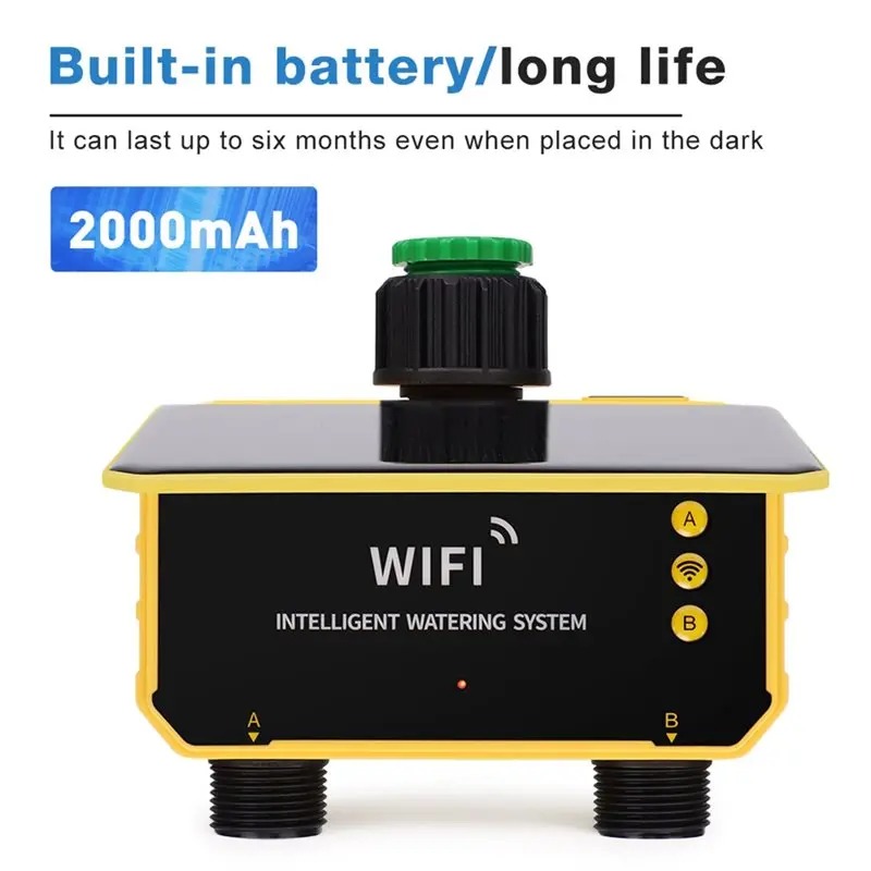 1/2 Outlets WIFI Solar Irrigat - Smart Garden Water Timer review and price