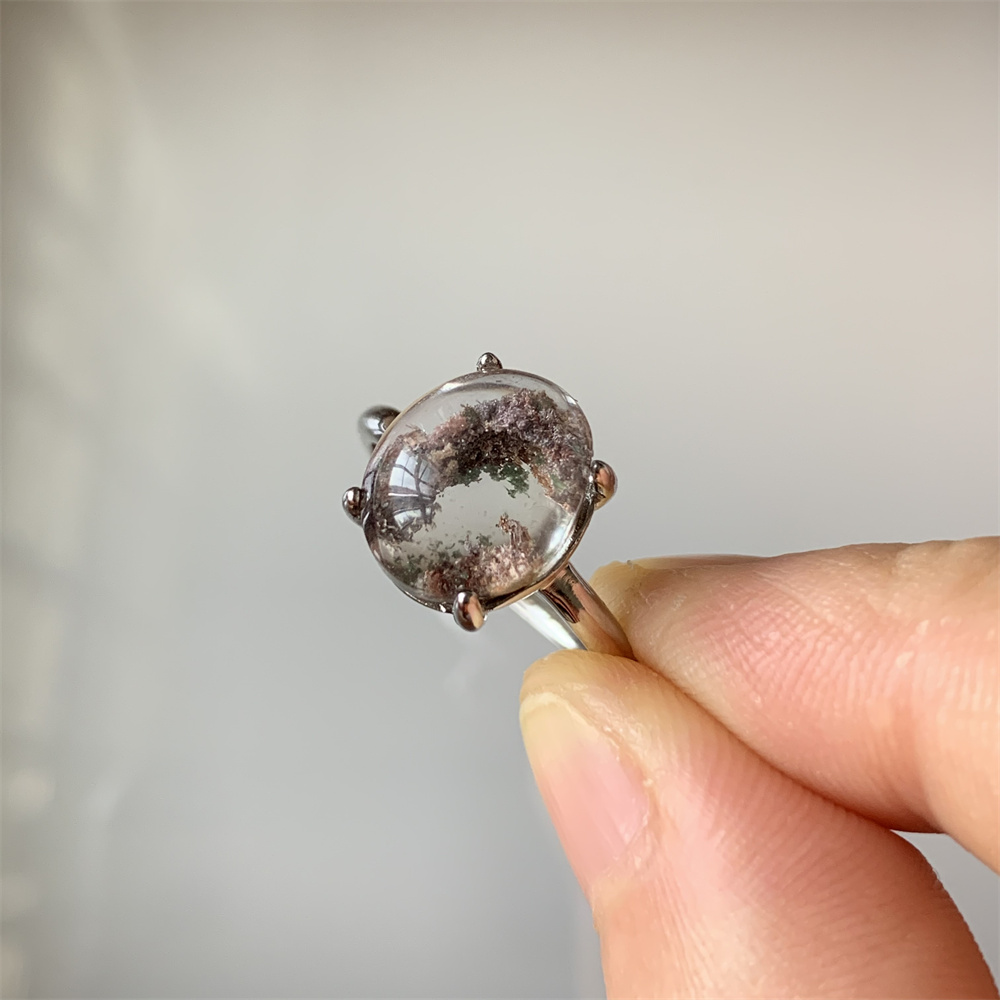 Natural Lodolite Quartz Women  - Smart Garden Diy review and price