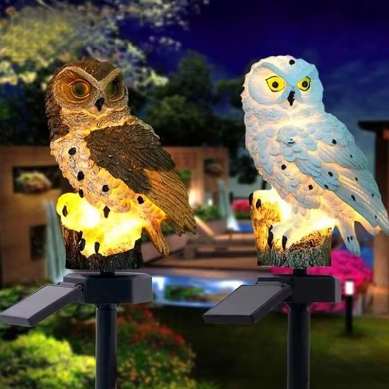 Solar Owl Garden Stake Lights  - Smart Garden Solar review and price