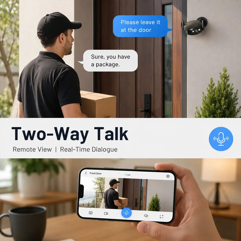 New 8MP Dual Lens WiFi Securit - Smart Garden Monitoring System review and price