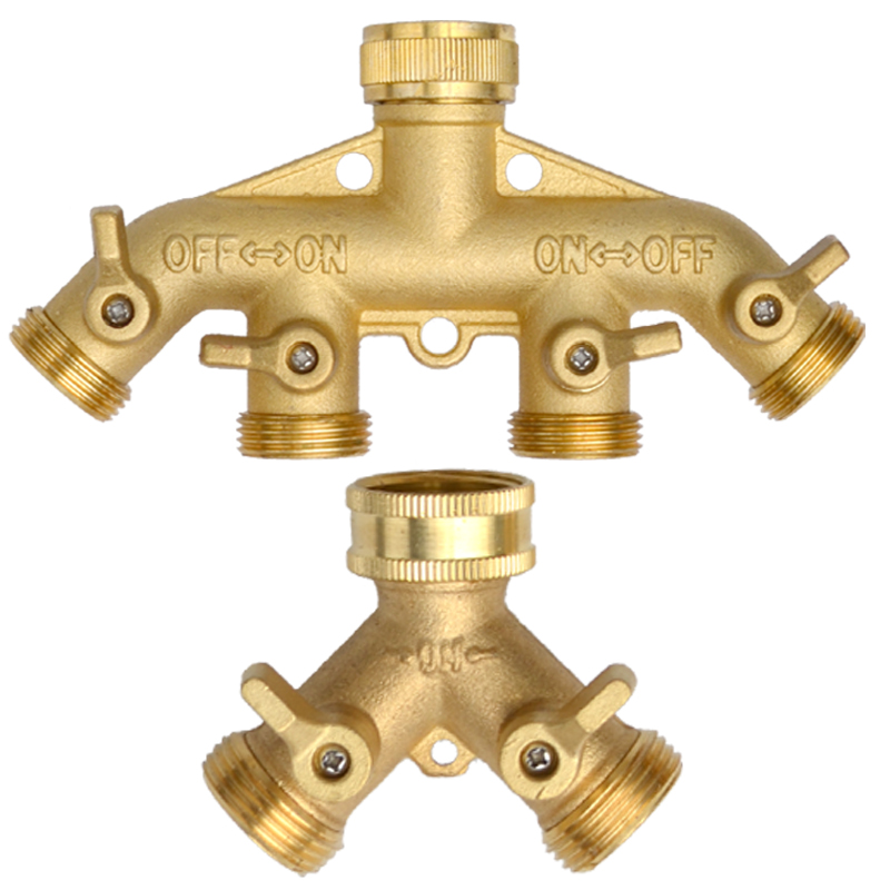 Heavy Duty Brass 1-2-4 way Spl - Smart Garden Hose Valve review and price