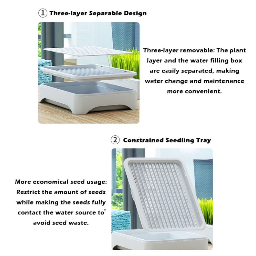 Plastic Hydroponic Seeding Tra - Hydroponic Grow Pod review and price