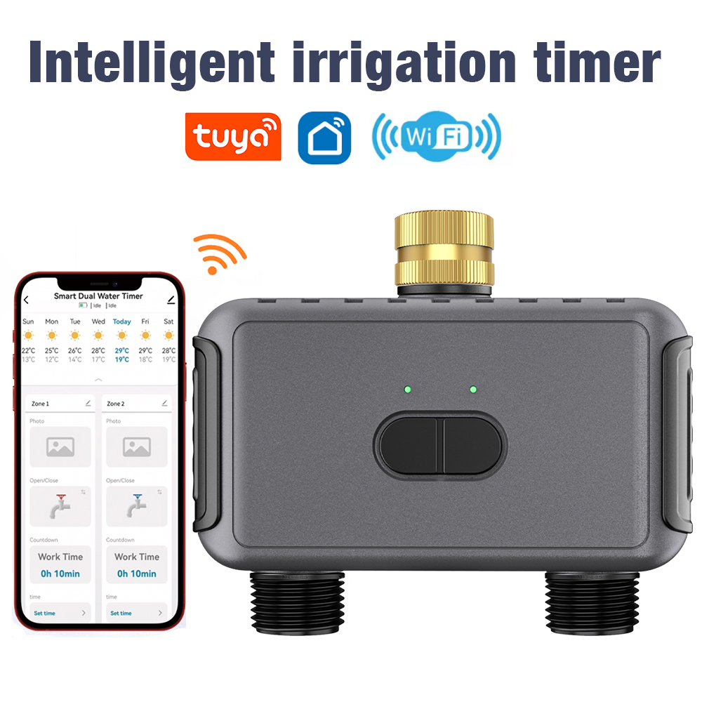 Wifi Automatic Water Timer Dua - Smart Garden Outdoor review and price