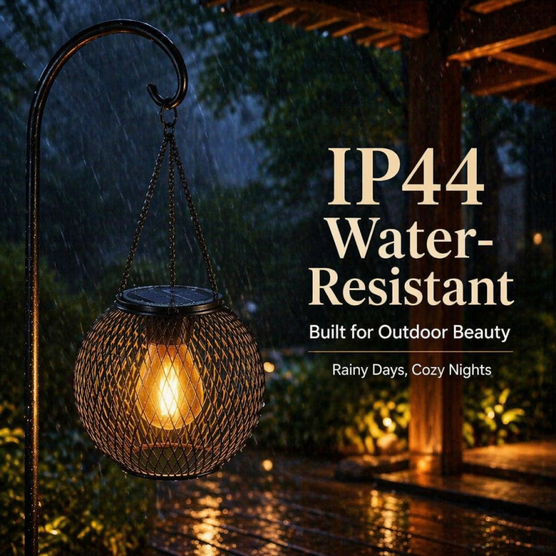Solar Powered LED Hanging Floo - Smart Garden Solar review and price