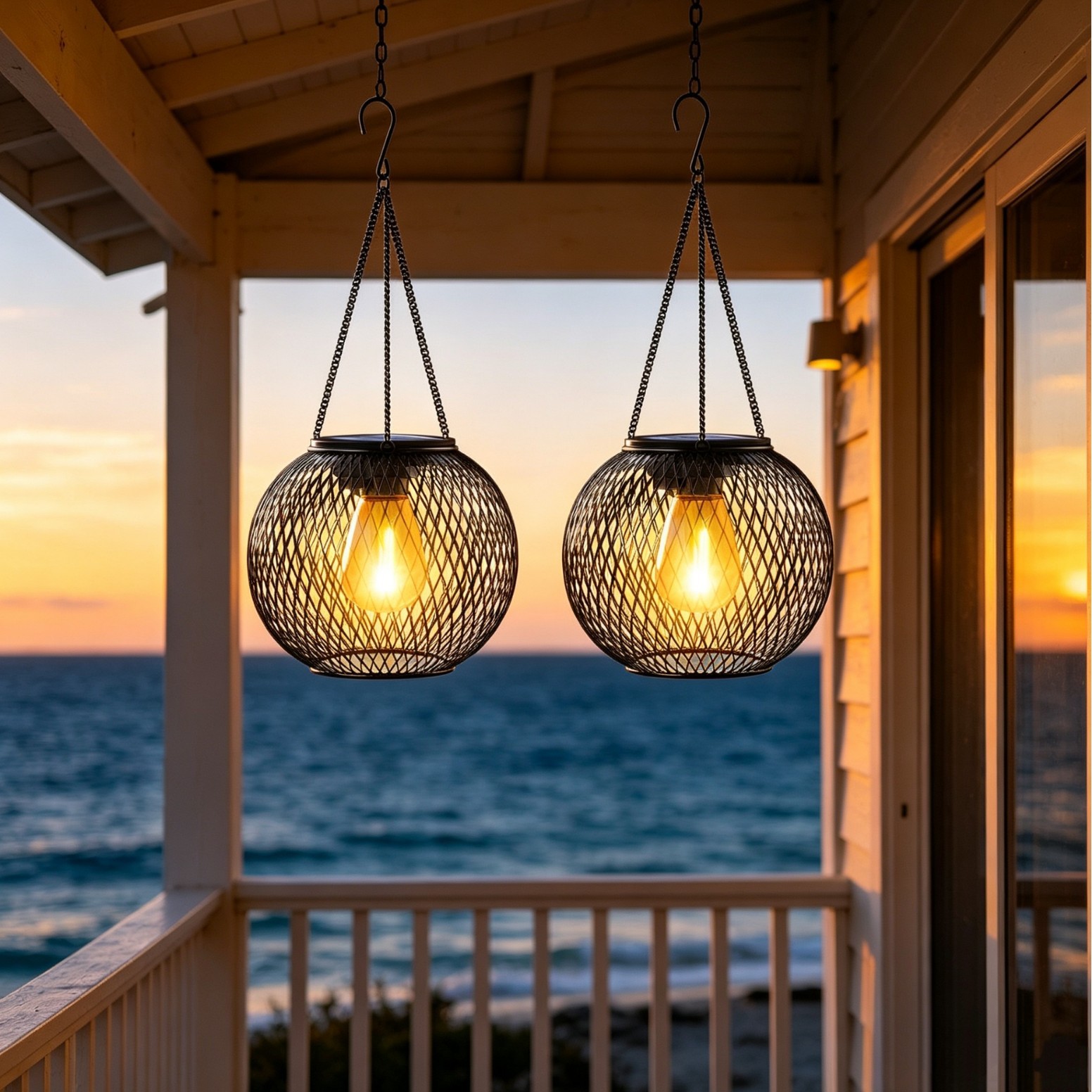 Solar Powered LED Hanging Floo - Smart Garden Solar review and price