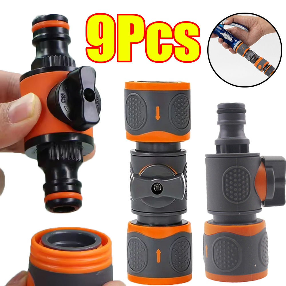 1-9Pcs Garden Hose Quick Conne - Smart Garden Hose Valve review and price