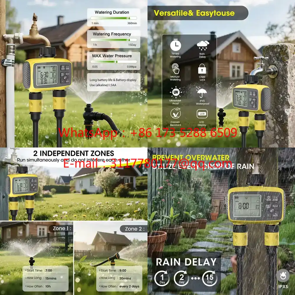 WAP01  Large Screen Display Ga - Smart Garden Water Timer review and price