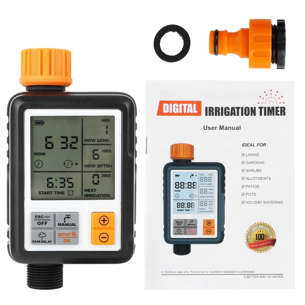 Electronic Garden Water Timer, - Smart Garden Water Timer review and price