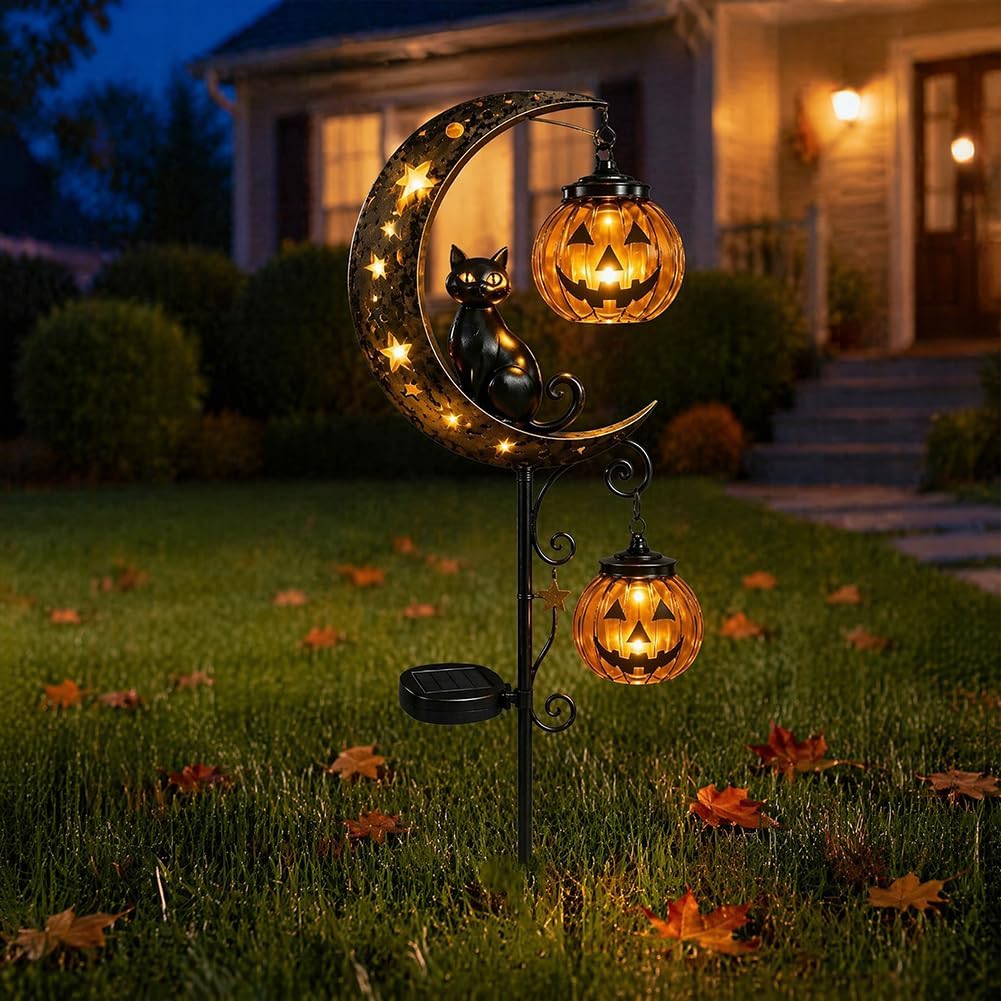 Solar Halloween Black Cat & Pu - Smart Garden Solar review and price