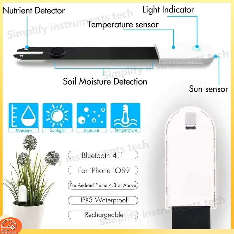 Smart Soil Moisture Sensor Tem - Smart Garden Monitoring System review and price