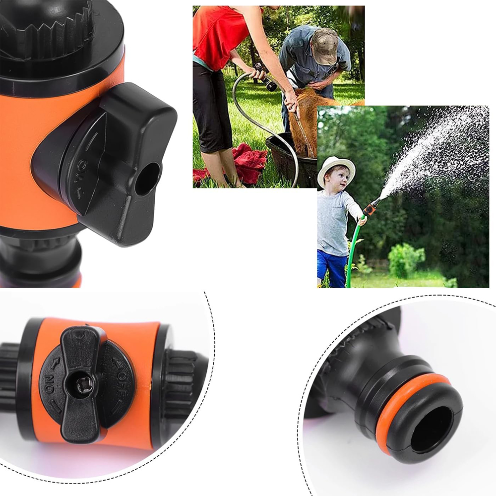 1PC/2PCS Garden Hose Pipe Tap  - Smart Garden Hose Valve review and price