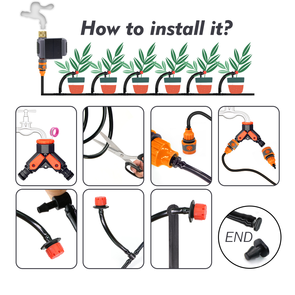 Smart App Remote Drip Irrigati - Smart Garden Water Timer review and price