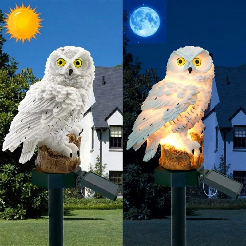 Solar Owl Statue Garden Light  - Smart Garden Solar review and price