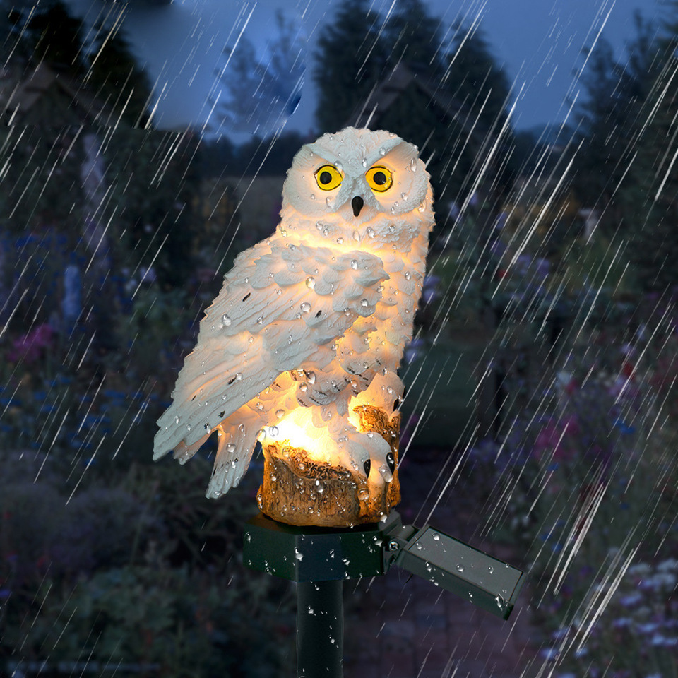 Solar Owl Statue Garden Light  - Smart Garden Solar review and price