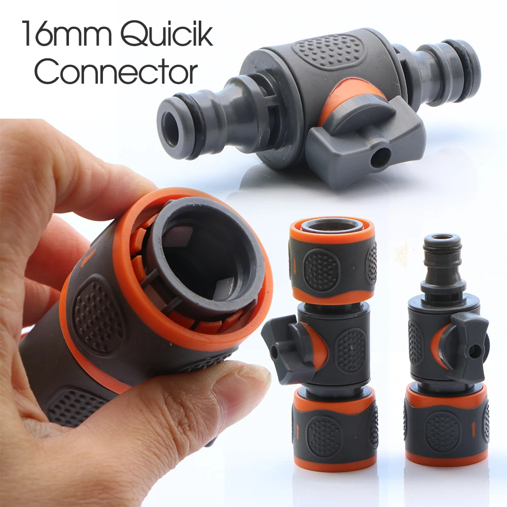 1pcs 16mm Ball Valve Hose Adap - Smart Garden Hose Valve review and price