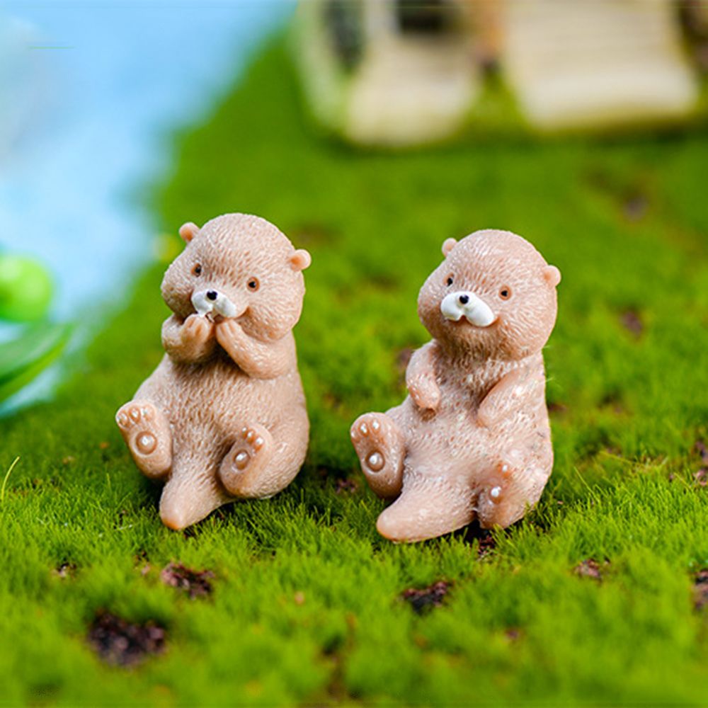 Otters Figurine Mini Home Deco - Smart Garden Diy review and price