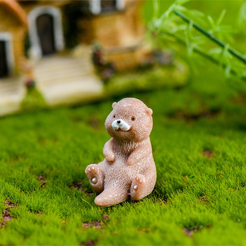 Otters Figurine Mini Home Deco - Smart Garden Diy review and price