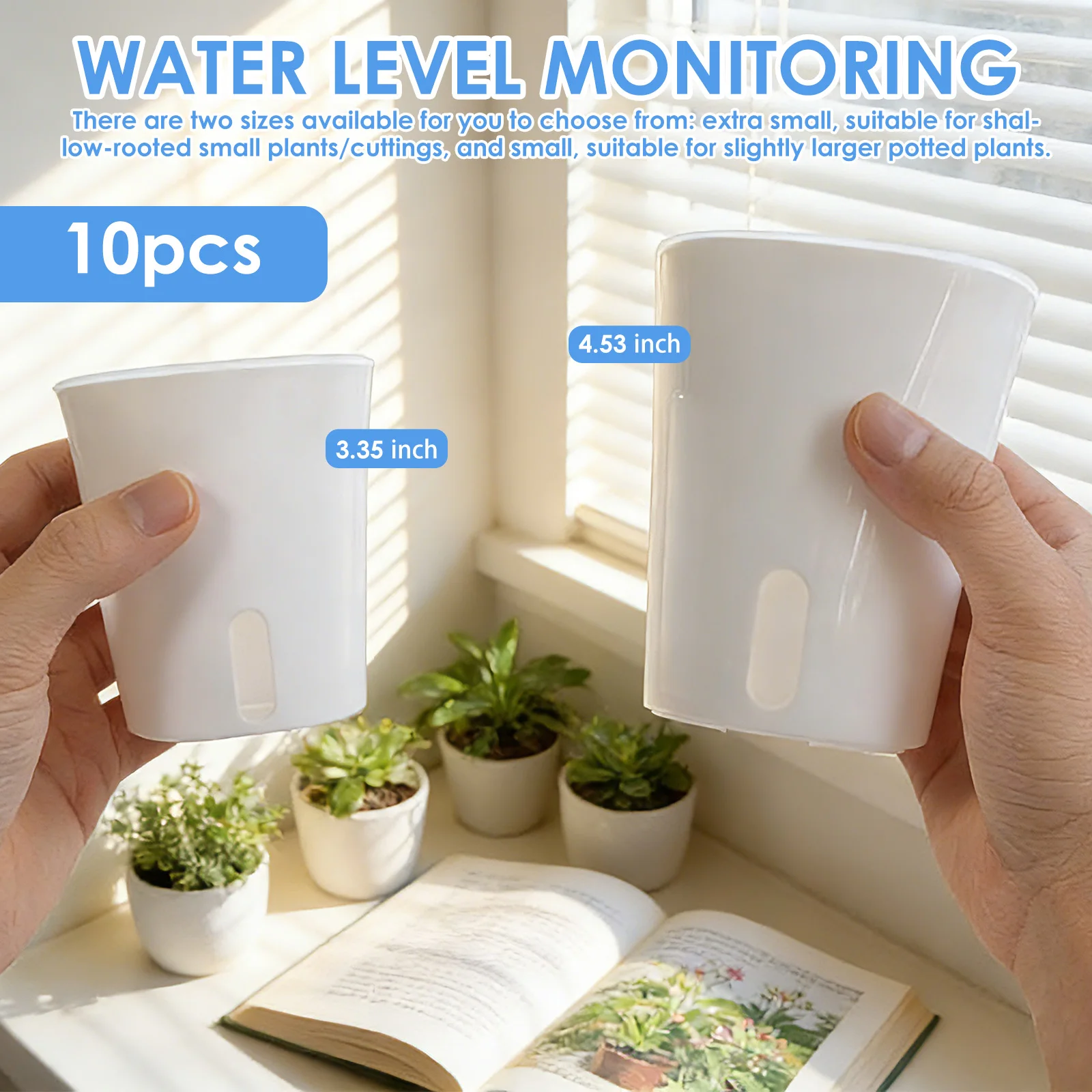 10 Pcs Self Watering Planter L - Hydroponic Grow Pod review and price