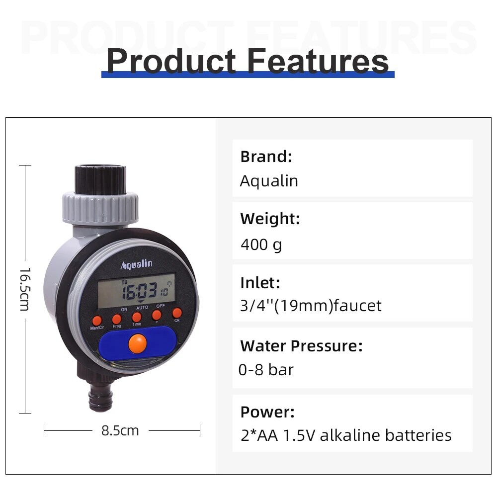 Automatic LCD Display Watering - Smart Garden Water Timer review and price