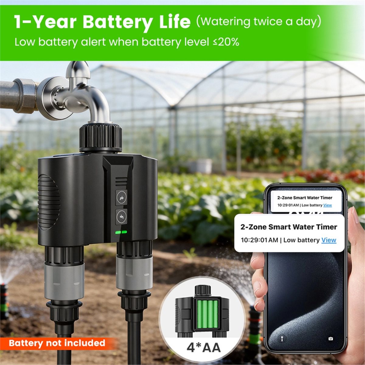 Y17A 1 Set WiFi Water Timer fo - Smart Garden Hose Valve review and price