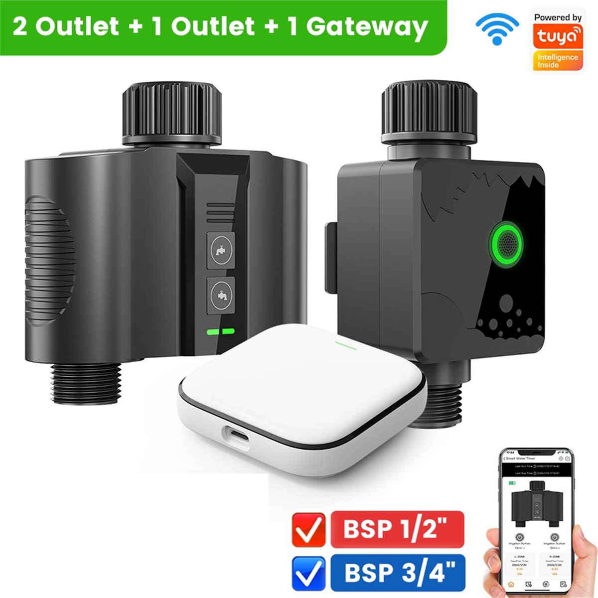 Y17A 1 Set WiFi Water Timer fo - Smart Garden Hose Valve review and price