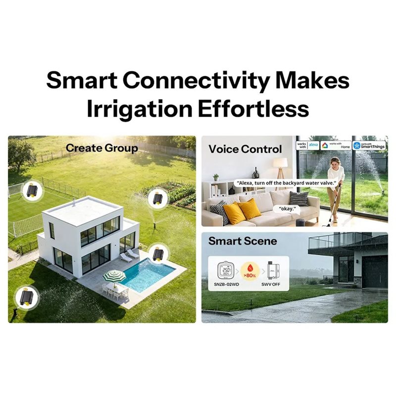 ABRW-Zigbee G3/4 Smart Water V - Smart Garden Hose Valve review and price