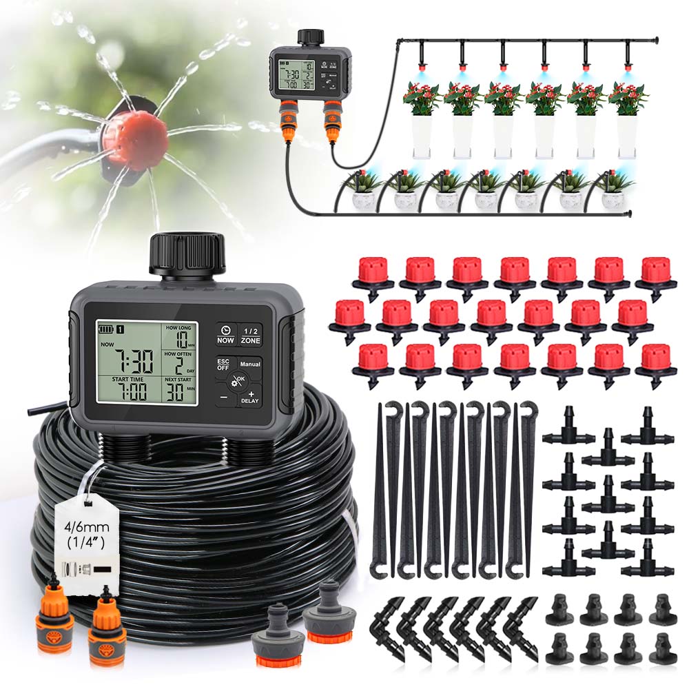 Dual Zone Independent Display  - Smart Garden Water Timer review and price