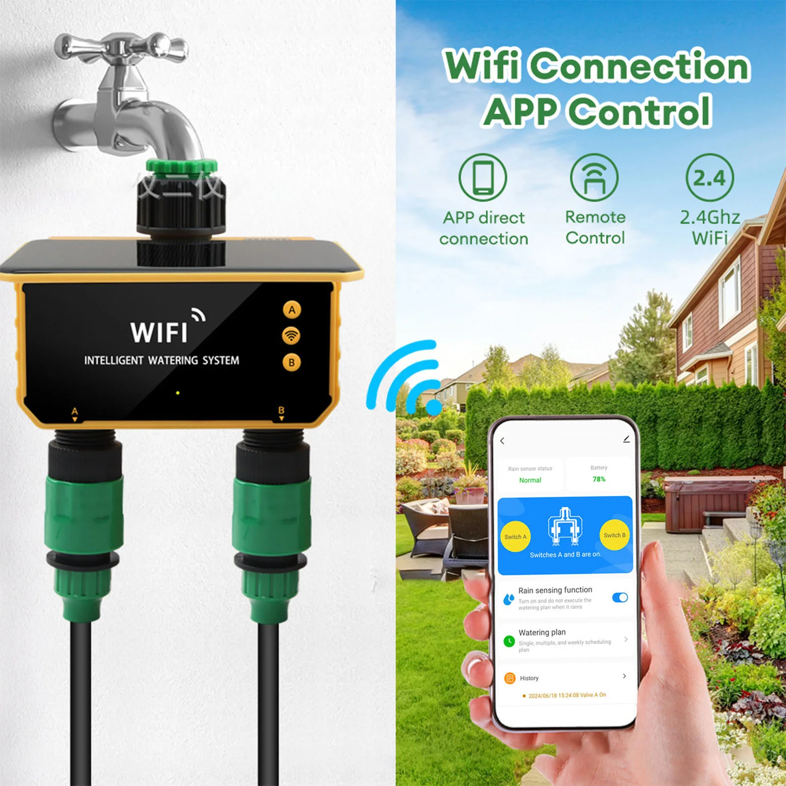 Solar WiFi Smart Irrigation Ti - Smart Garden Solar review and price