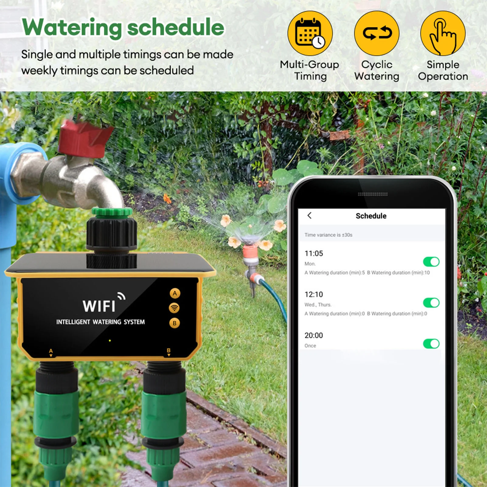 Solar WiFi Smart Irrigation Ti - Smart Garden Solar review and price