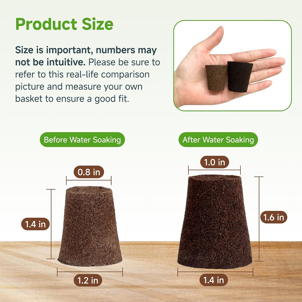 20 Hydroponic Growing Sponges, - Hydroponic Grow Pod review and price
